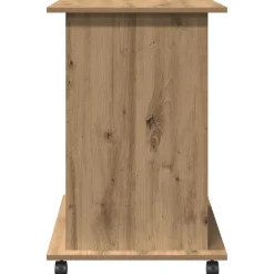 VIDAXL - Bureau d'ordinateur chêne artisanal 80x50x75 cm bois ingénierie