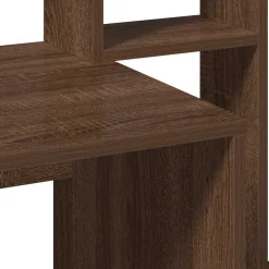 VIDAXL - Bureau et étagères chêne marron 100x45x140 cm bois d'ingénierie