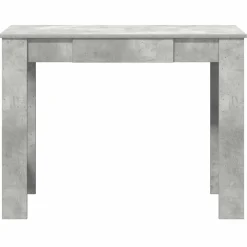 VIDAXL - Bureau gris béton 100x45x75 cm bois d'ingénierie