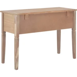 VIDAXL - Bureau marron 109,5 x 45 x 77,5 cm bois