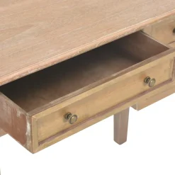 VIDAXL - Bureau marron 109,5 x 45 x 77,5 cm bois