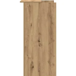 VIDAXL - Bureau réception chêne artisanal 55x50x103,5 cm bois ingénierie