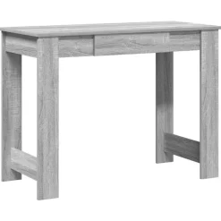 VIDAXL - Bureau sonoma gris 100x45x75 cm bois d'ingénierie