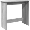 VIDAXL - Bureau sonoma gris 80x40x75 cm bois d'ingénierie