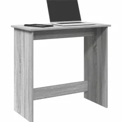 VIDAXL - Bureau sonoma gris 80x40x75 cm bois d'ingénierie