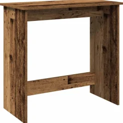 VIDAXL - Bureau style vieux bois 80x40x75 cm bois d'ingénierie