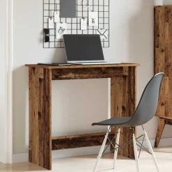 VIDAXL - Bureau style vieux bois 80x40x75 cm bois d'ingénierie