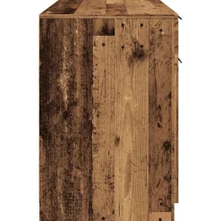 VIDAXL - Bureau vieux bois 100x50x75 cm bois d'ingénierie