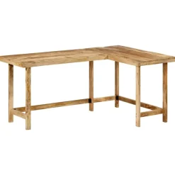 VIDAXL - Bureau 165x110x75 cm bois massif de manguier
