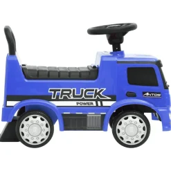VIDAXL - Camion à pédales mercedes-benz bleu