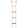 VIDAXL - Échelle de corde pour enfants avec 4 échelons multicolore