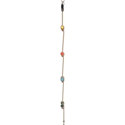 VIDAXL - Échelle de corde pour enfants avec 4 échelons multicolore