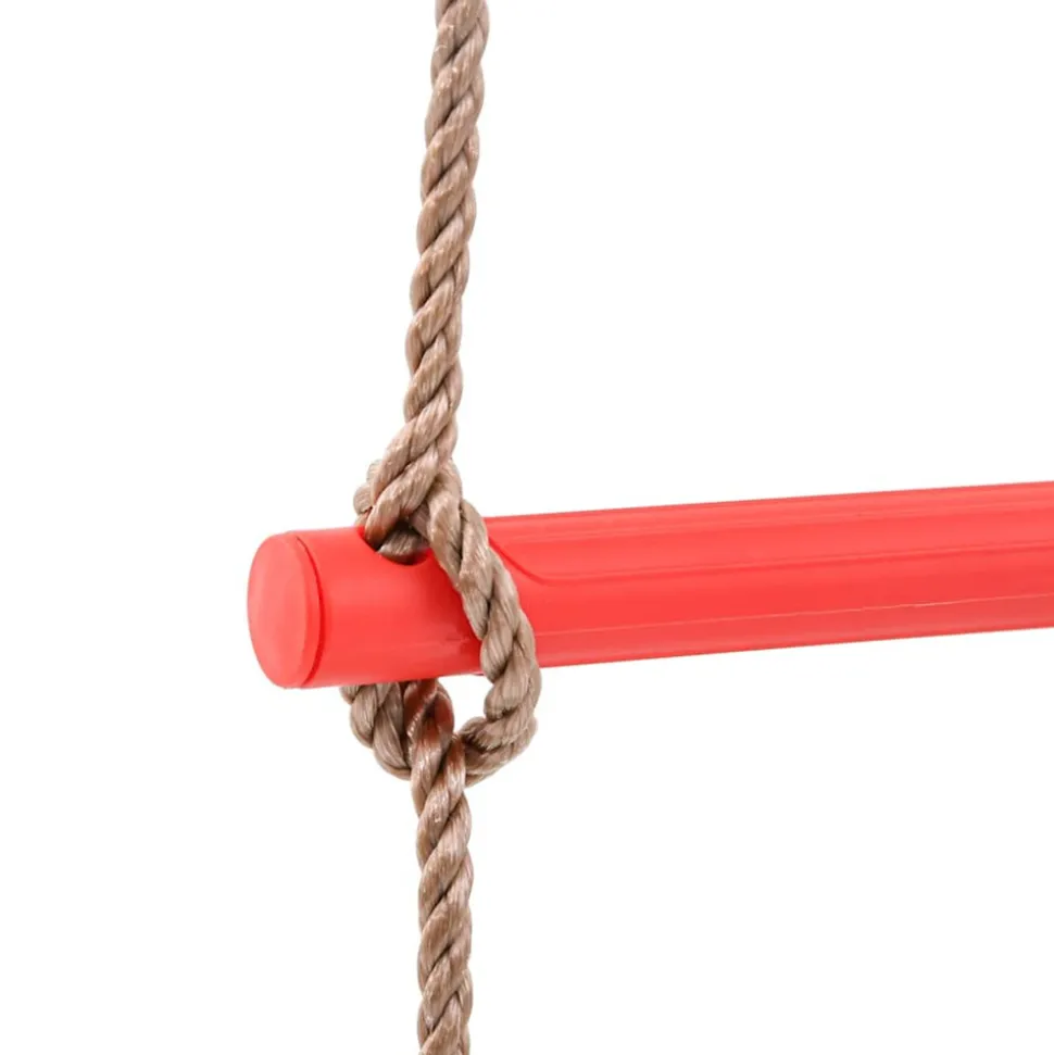 VIDAXL - Échelle de corde pour enfants avec 4 échelons multicolore