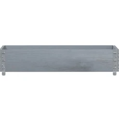 VIDAXL - Collier de palette gris 100x50 cm bois de pin solide