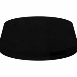 VIDAXL - Dessus de table marron foncé 80x40x4 cm bois chêne massif ovale