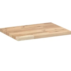 VIDAXL - Dessus de table 40x30x2 cm rectangulaire bois massif d'acacia