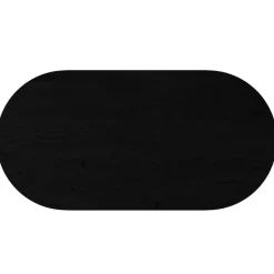 VIDAXL - Dessus de table 120x60x2 cm bois de chêne massif ovale