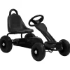 VIDAXL - Kart à pédales avec pneus noir