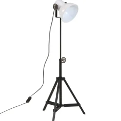 VIDAXL - Lampadaire 25 w blanc 35x35x65/95 cm e27