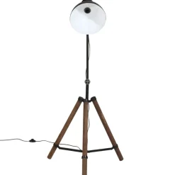 VIDAXL - Lampadaire 25 w noir 75x75x90-150 cm e27