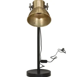 VIDAXL - Lampe de bureau 25 w laiton antique 17x17x60 cm e27