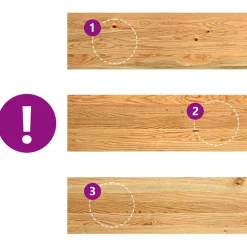 VIDAXL - Marches d'escalier 16 pcs marron clair 80x25x2 cm chêne massif