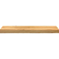 VIDAXL - Marches d'escalier 8 pcs marron clair 80x25x2 cm chêne massif