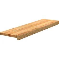 VIDAXL - Marches d'escalier 20 pcs marron clair 90x30x2 cm chêne massif