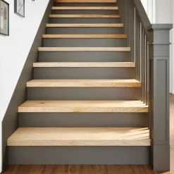 VIDAXL - Marches d'escalier 16pcs non traité 90x30x2cm bois chêne massif