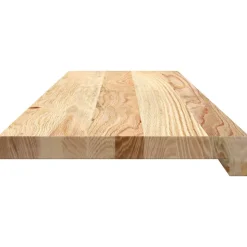 VIDAXL - Marches d'escalier 16pcs non traité 90x30x2cm bois chêne massif