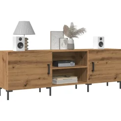 VIDAXL - Meuble tv chêne artisanal 150x30x50 cm bois d'ingénierie