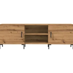 VIDAXL - Meuble tv chêne artisanal 150x30x50 cm bois d'ingénierie