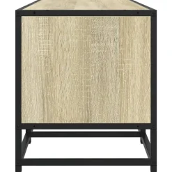 VIDAXL - Meuble tv chêne sonoma 180x35x41 cm bois d'ingénierie