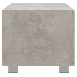 VIDAXL - Meuble tv gris béton 140x40,5x35 cm bois d'ingénierie