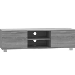 VIDAXL - Meuble tv sonoma gris 140x40,5x35 cm bois d'ingénierie