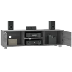 VIDAXL - Meuble tv sonoma gris 140x40,5x35 cm bois d'ingénierie
