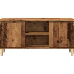 VIDAXL - Meuble tv vieux bois 102x35x50 cm bois d'ingénierie