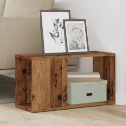 VIDAXL - Meuble tv vieux bois 60x24x32cm bois d'ingénierie