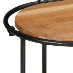 VIDAXL - Meuble tv 200x42x40 cm bois d'acacia massif