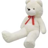 VIDAXL - Ours en peluche blanc 242 cm