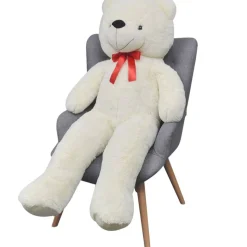 VIDAXL - Ours en peluche blanc 242 cm