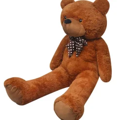 VIDAXL - Ourson en peluche xxl marron 160 cm