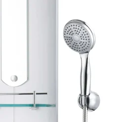 VIDAXL - Panneau de douche 25 x 43 x 120 cm argenté