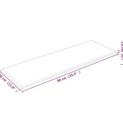 VIDAXL - Panneaux muraux 12 pcs vert foncé 90x30 cm velours 3,24 m²