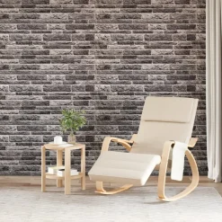 VIDAXL - Panneaux muraux 3d 10 pcs anthracite 100x50 cm eps