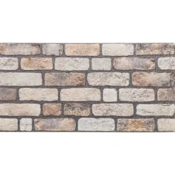 VIDAXL - Panneaux muraux 3d 10 pcs marron clair 100x50 cm eps