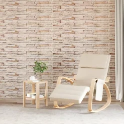 VIDAXL - Panneaux muraux 3d 14 pcs marron 100x25 cm eps