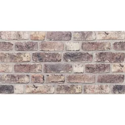 VIDAXL - Panneaux muraux 3d 10 pcs marron foncé 100x50 cm eps