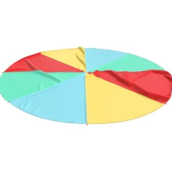 VIDAXL - Parachute de jeu pour enfants ø3,5 m tissu