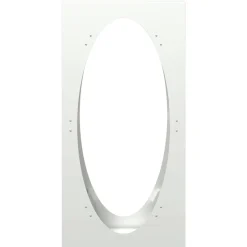 VIDAXL - Portant de bois chauffage blanc 50x23x100 cm